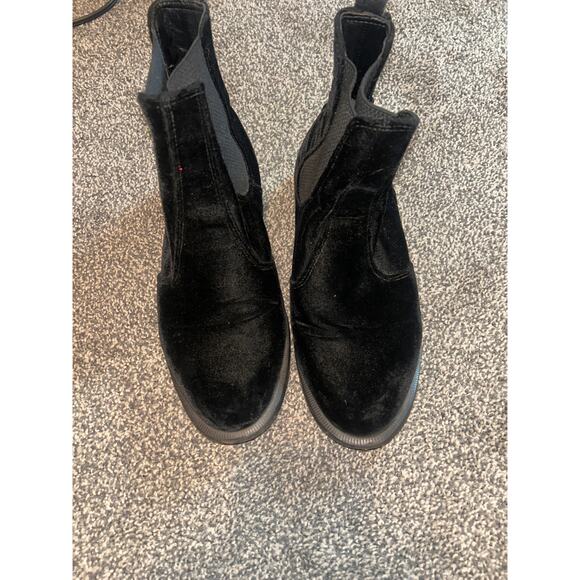 Dr. Martens Flora Suede Chelsea Boots Size 8 - Picture 1 of 3